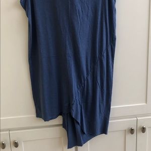 Women’s 100% Cotton Side Drape T-shirt Dress